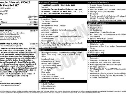 Used 2012 Chevrolet Silverado 1500 LT w/ All-Star Edition AWD/4WD image 26