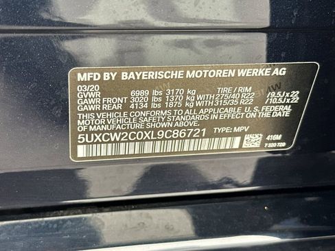 Used 2020 BMW X7 xDrive40i w/ M Sport Package AWD/4WD image 37