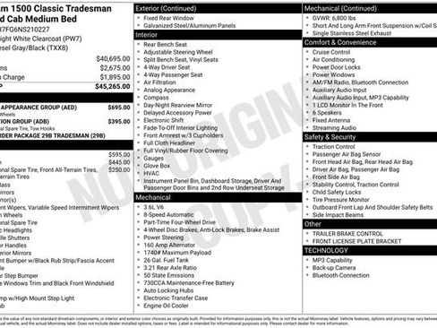 Used 2022 RAM 1500 Tradesman w/ Chrome Appearance Group AWD/4WD image 28