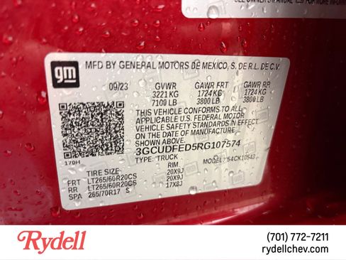 Used 2024 Chevrolet Silverado 1500 LT Trail Boss w/ Convenience Package II image 22