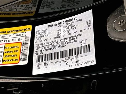 Used 2025 Ford Bronco Sport Badlands image 37