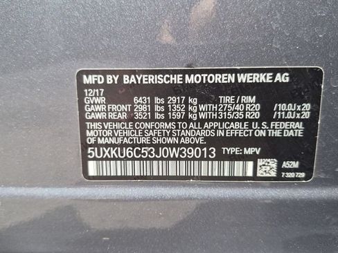 Used 2018 BMW X6 xDrive50i AWD/4WD image 29