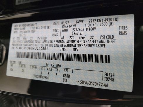 Used 2022 Lincoln Corsair AWD w/ Equipment Group 101A image 33