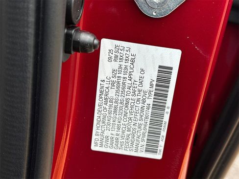 New 2026 Honda Odyssey EX-L image 37