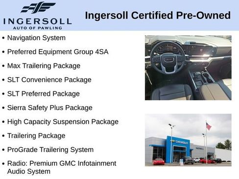 Used 2023 GMC Sierra 1500 SLT w/ SLT Premium Plus Package AWD/4WD image 10