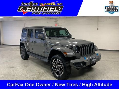 Certified 2023 Jeep Wrangler Unlimited Sahara AWD/4WD image 1