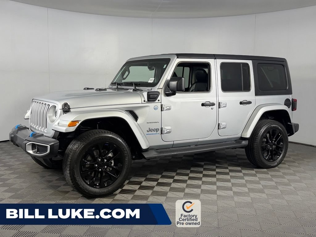 Certified 2023 Jeep Wrangler Unlimited Sahara AWD/4WD image 1