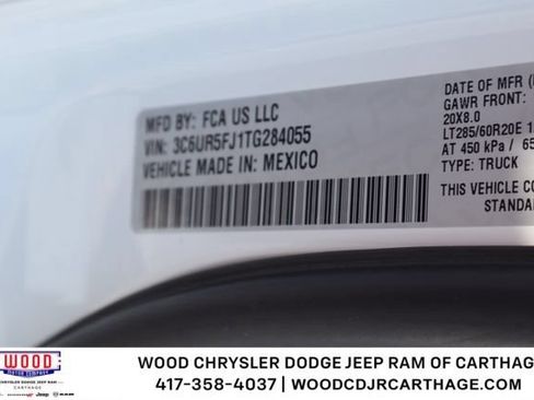 New 2026 RAM 2500 Laramie w/ Night Edition AWD/4WD image 18