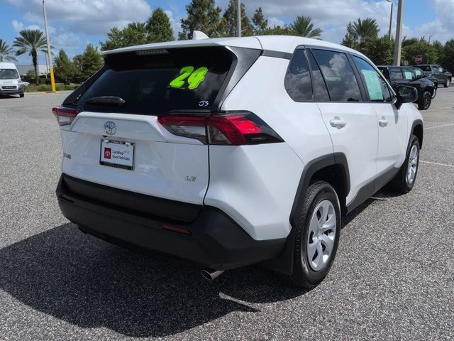 Certified 2024 Toyota RAV4 LE FWD image 4