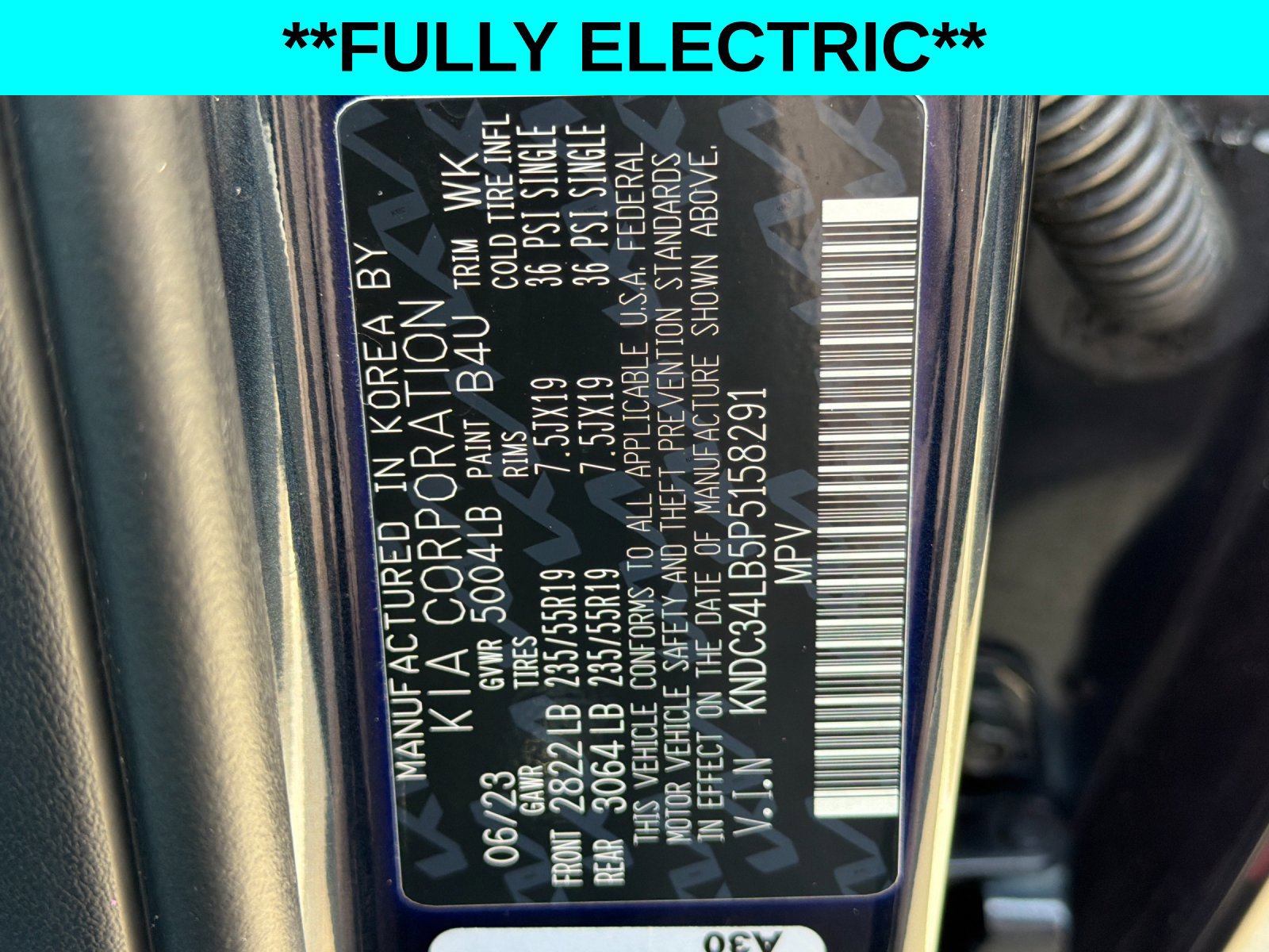 Used 2023 Kia EV6 Light RWD image 36