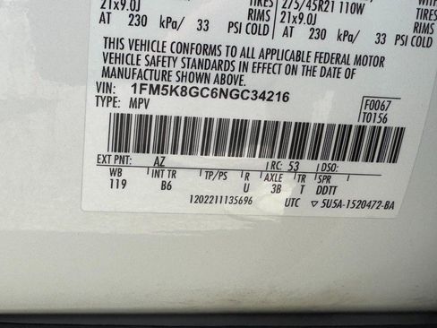 Used 2022 Ford Explorer ST w/ Equipment Group 401A AWD/4WD image 27