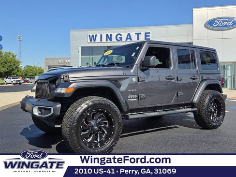 Used 2019 Jeep Wrangler Unlimited Sahara AWD/4WD image 1