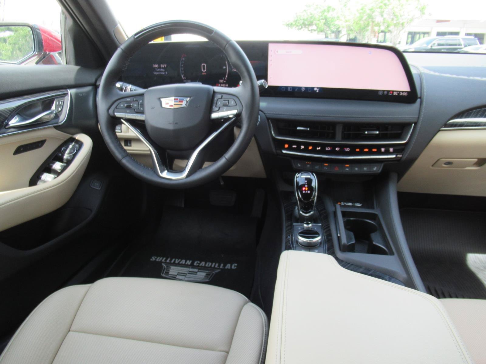 Certified 2025 Cadillac CT5 Premium Luxury w/ LPO, Red Accent Package AWD/4WD image 14