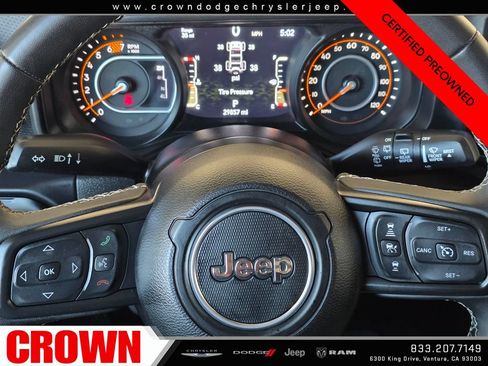 Certified 2025 Jeep Wrangler Unlimited Rubicon AWD/4WD image 30