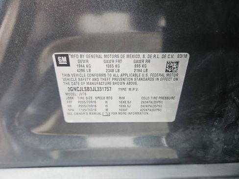 Used 2018 Chevrolet Trax LT w/ LT Convenience Package FWD image 30