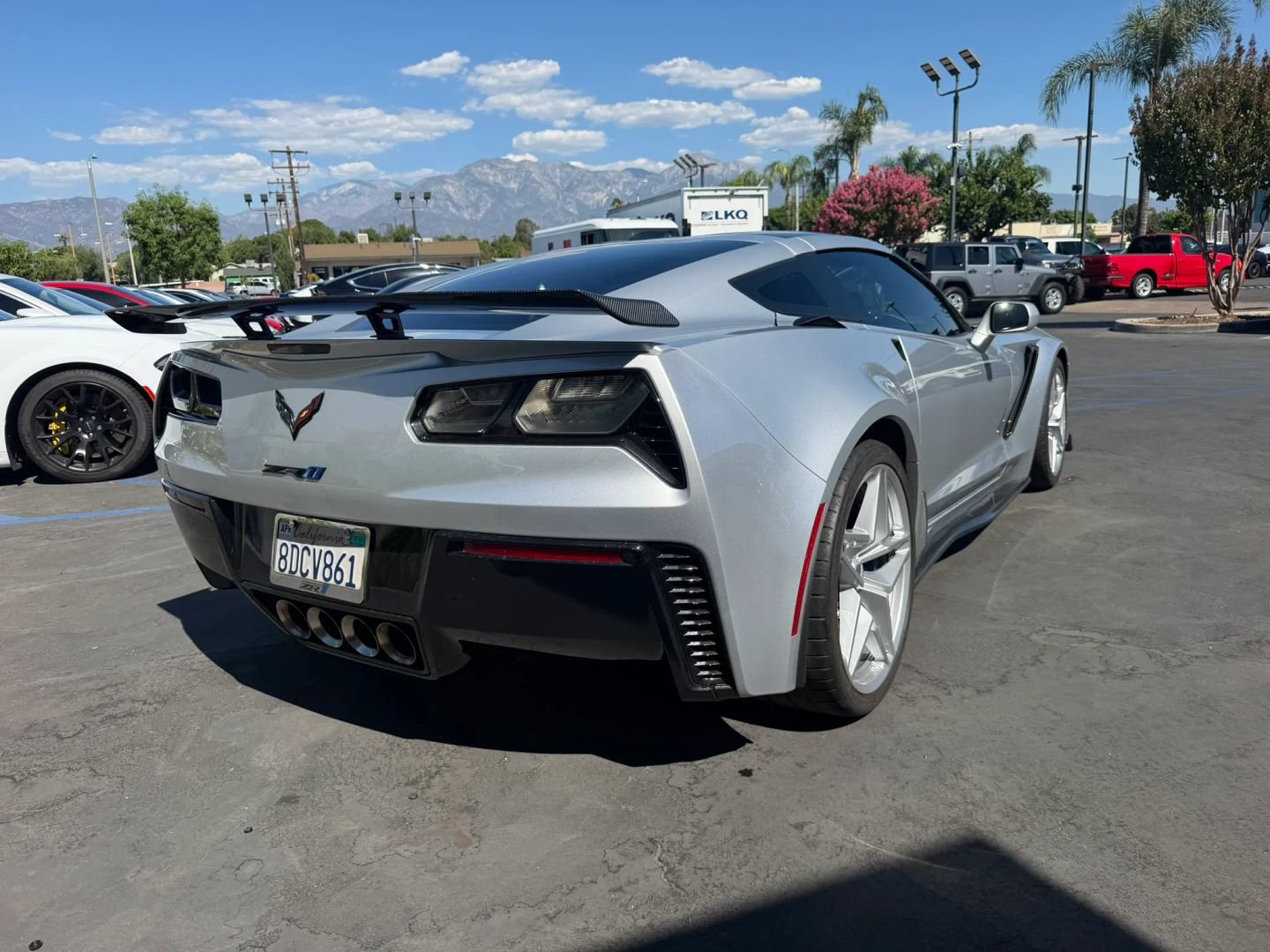 Used 2019 Chevrolet Corvette ZR1 w/ Battery Protection Package RWD image 6