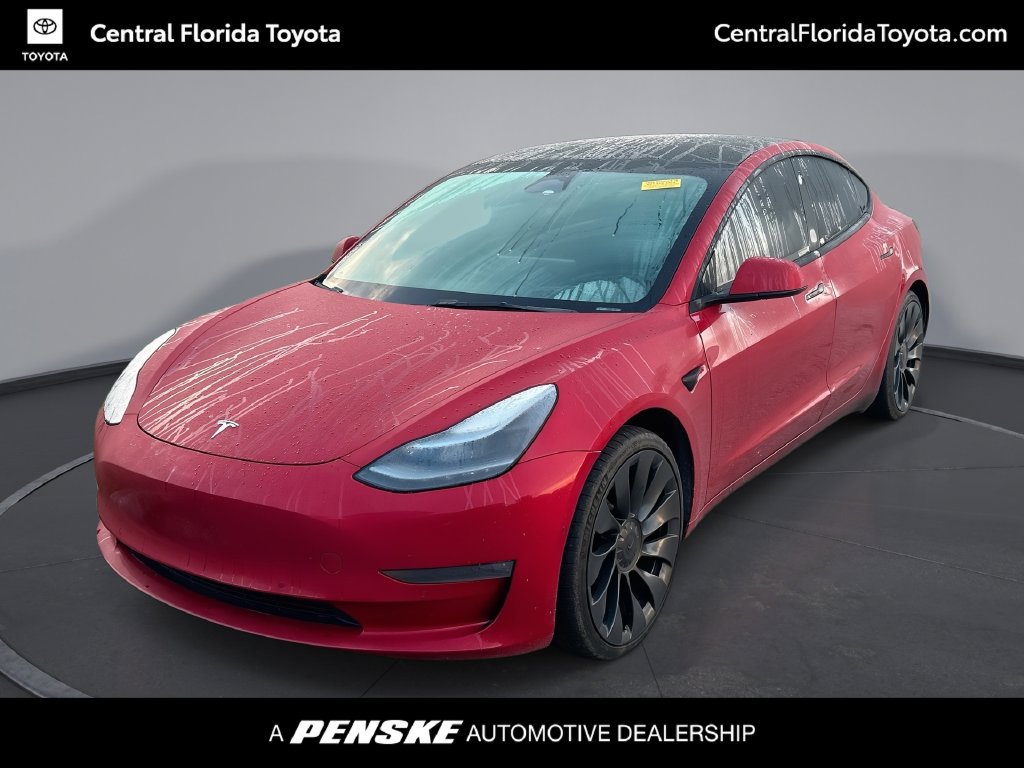 Used 2022 Tesla Model 3 Performance AWD/4WD image 1