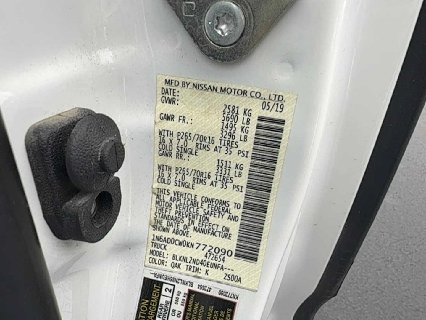 Used 2019 Nissan Frontier SV w/ Value Truck Package AWD/4WD image 28