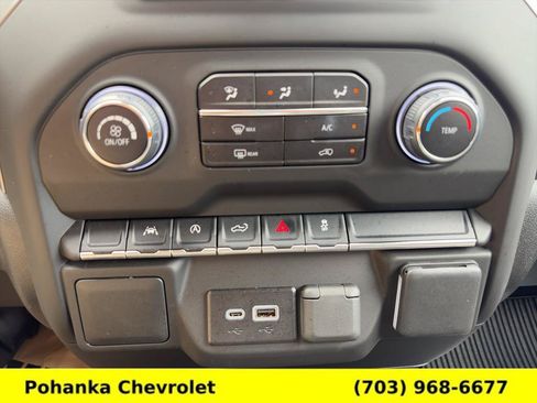 Certified 2025 Chevrolet Silverado 1500 Custom w/ Turbomax Blackout Package AWD/4WD image 14