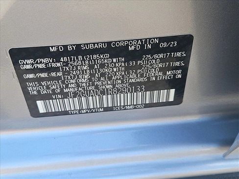 Certified 2024 Subaru Crosstrek 2.0i Premium AWD/4WD image 24