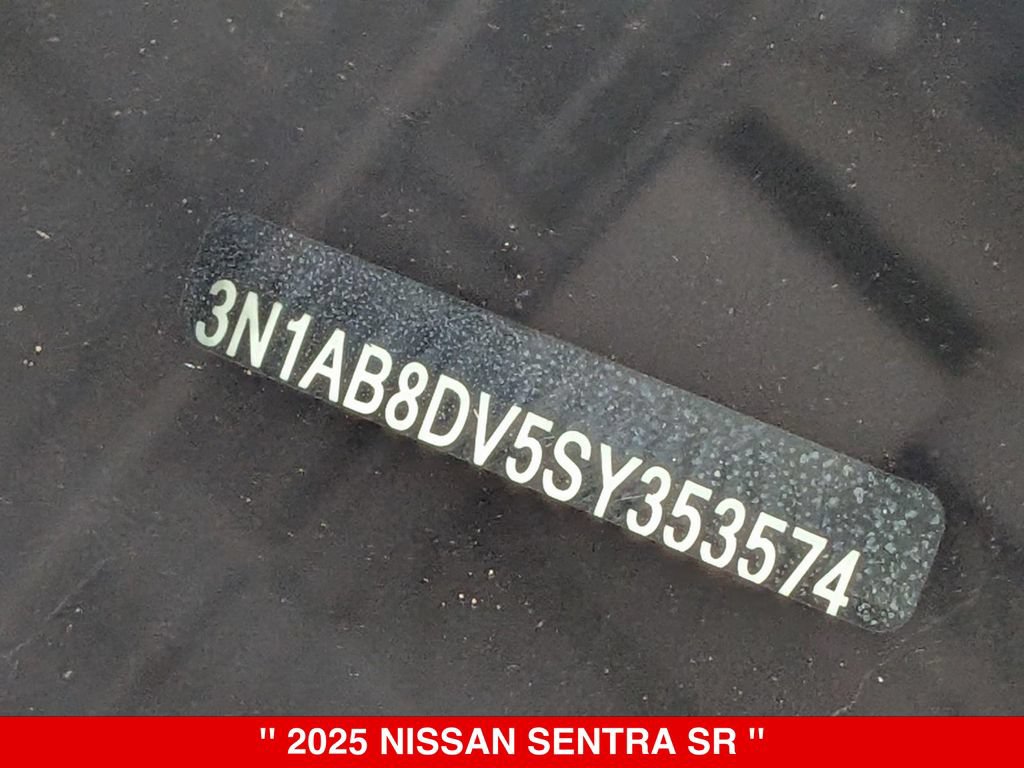 Certified 2025 Nissan Sentra SR w/ Midnight Edition FWD image 37