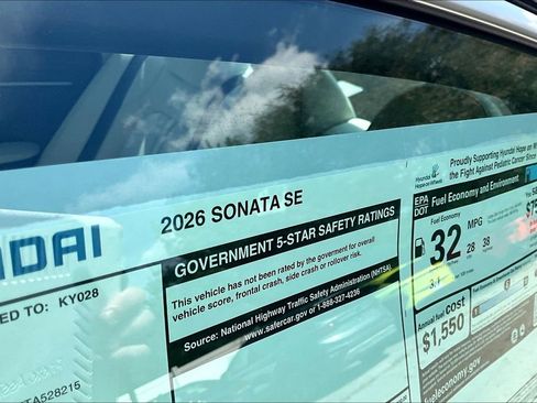 New 2026 Hyundai Sonata SE FWD image 12