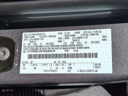 Certified 2026 Ford F150 Lariat w/ Equipment Group 501A Mid AWD/4WD image 46