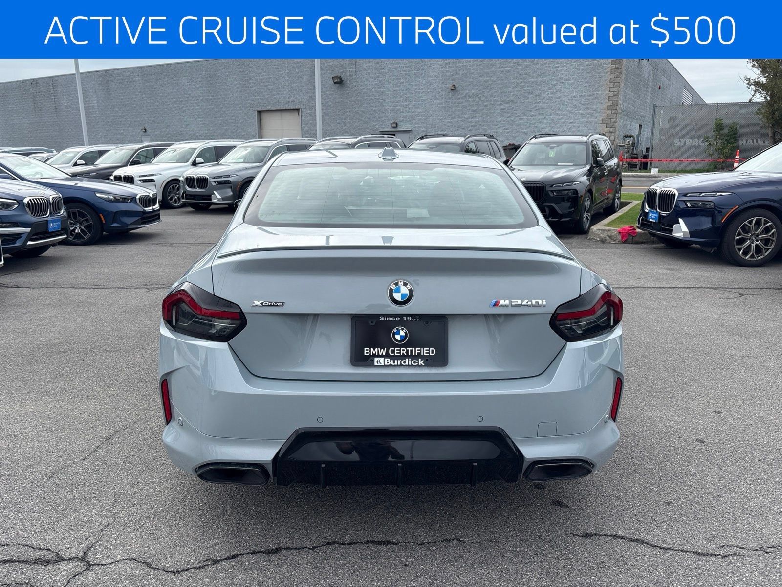 Certified 2025 BMW M240i xDrive Coupe w/ Premium Package AWD/4WD image 5