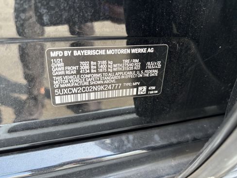 Used 2022 BMW X7 xDrive40i w/ M Sport Package AWD/4WD image 37