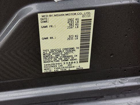 Used 2015 Nissan Leaf SL FWD image 12
