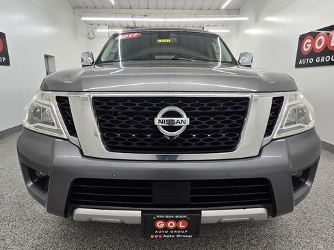 Used 2017 Nissan Armada Platinum w/ Captain Seat Package RWD image 2