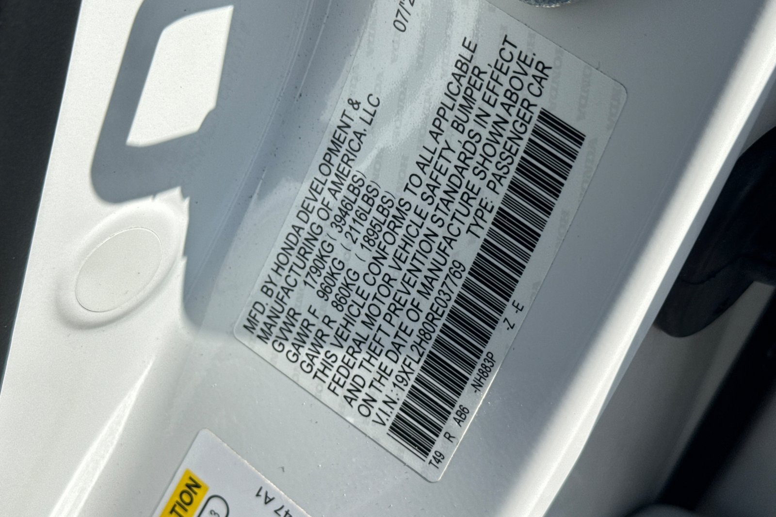 Used 2024 Honda Civic Sport image 27