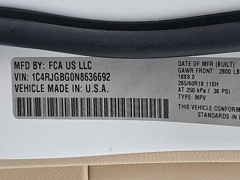 Used 2022 Jeep Grand Cherokee Limited RWD image 38