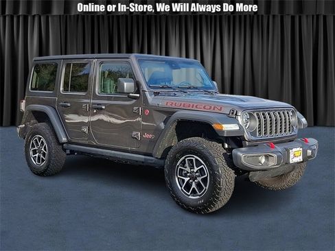Used 2025 Jeep Wrangler Unlimited Rubicon w/ Technology Group image 1