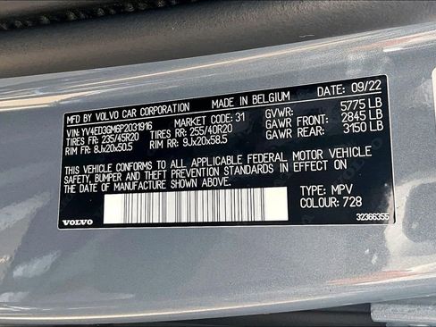 Certified 2023 Volvo C40 P8 Recharge Ultimate image 44