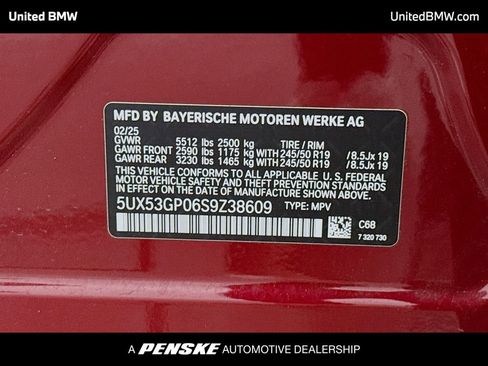 Certified 2025 BMW X3 xDrive30i image 13