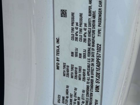 Used 2023 Tesla Model 3 Standard Range RWD image 13