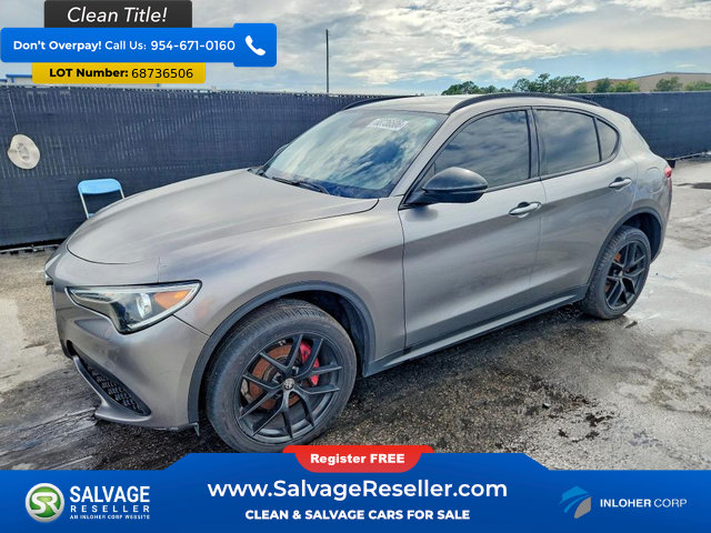 Used 2019 Alfa Romeo Stelvio Sport w/ Quick Order Package 22K Sport RWD image 1