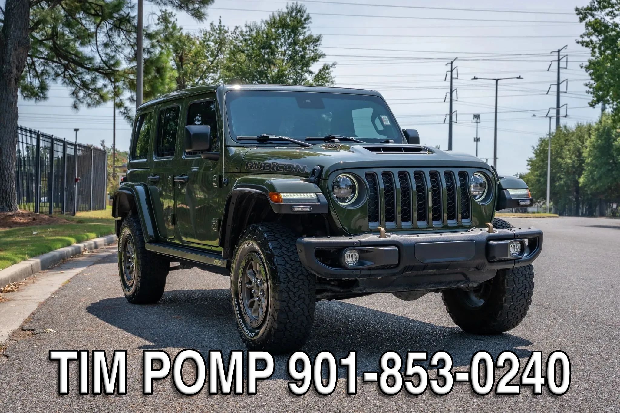 Used 2023 Jeep Wrangler Unlimited Rubicon 392 w/ Trailer Tow Package AWD/4WD image 3