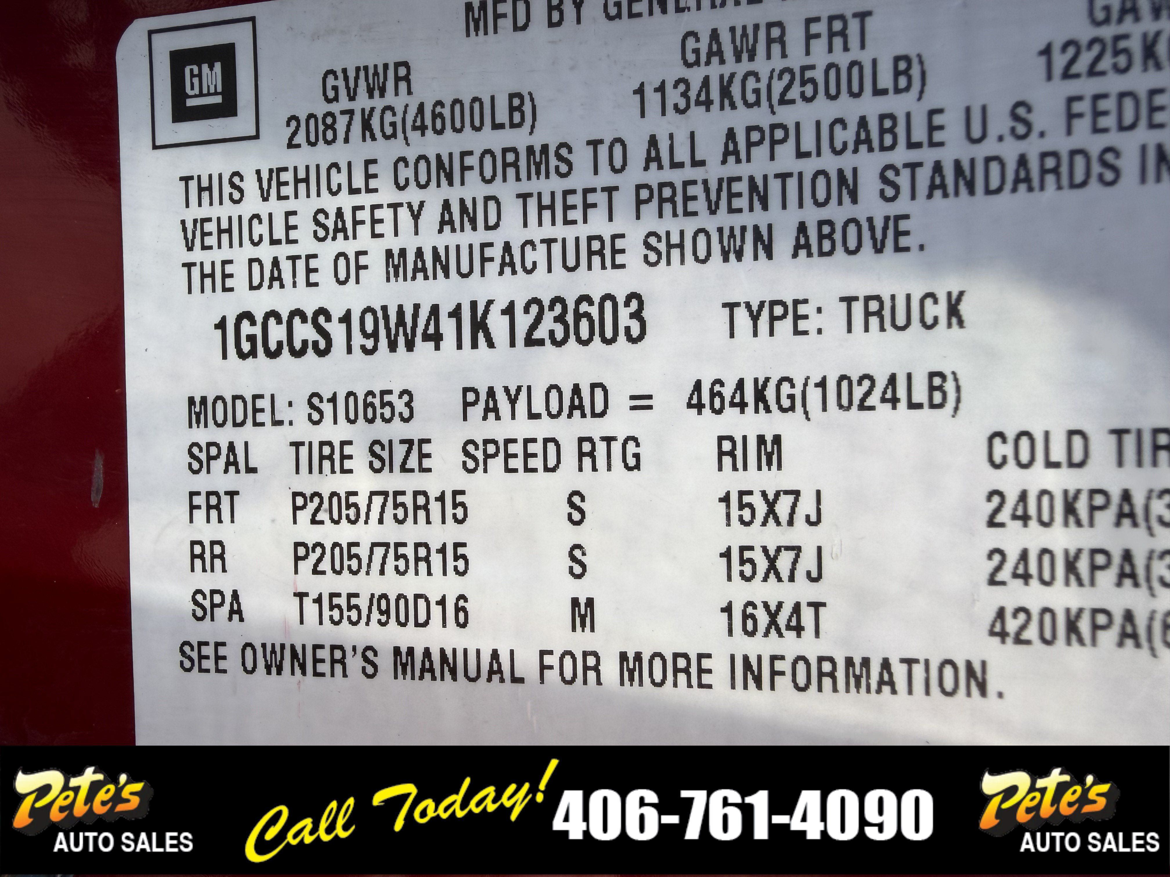 Used 2001 Chevrolet S10 Pickup LS w/ Preferred Equipment Group RWD image 34