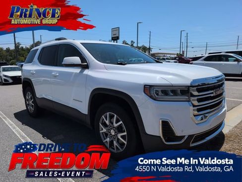 Used 2021 GMC Acadia SLT w/ LPO, Cargo Package FWD image 1
