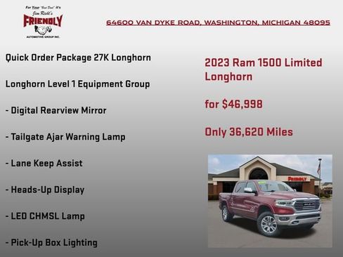 Used 2023 RAM 1500 Limited image 5