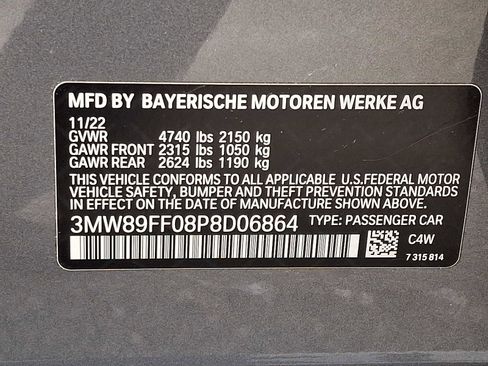 Certified 2023 BMW 330i xDrive Sedan w/ Premium Package image 27