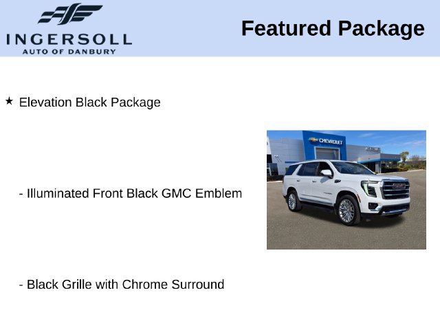 Used 2025 GMC Yukon Elevation w/ LPO, Elevation Black Package AWD/4WD image 15