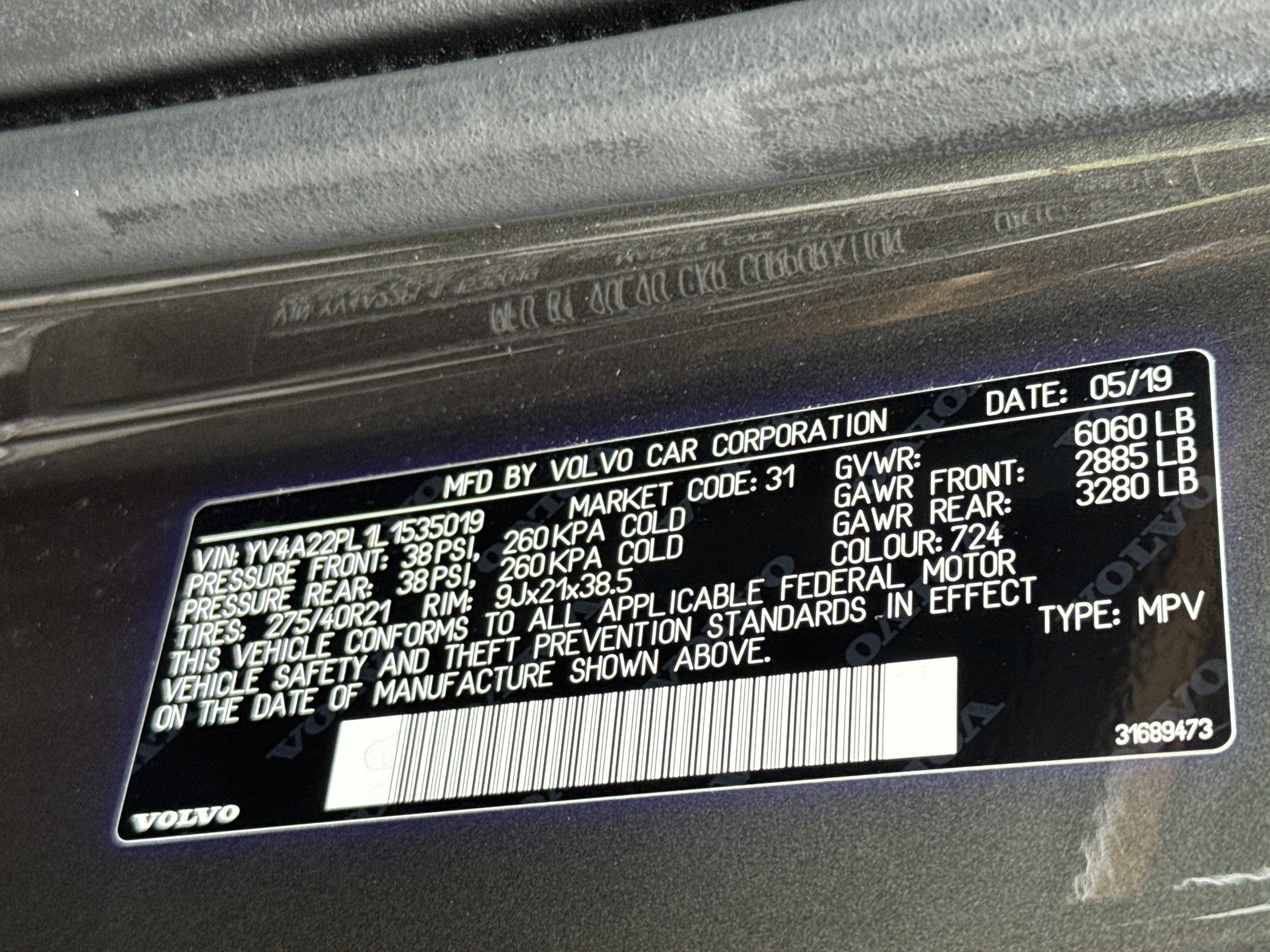 Used 2020 Volvo XC90 T6 Inscription AWD/4WD image 39