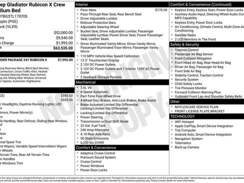 New 2026 Jeep Gladiator Rubicon image 48