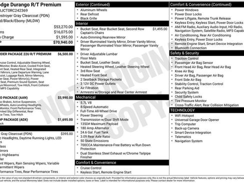 Used 2024 Dodge Durango R/T AWD/4WD image 16