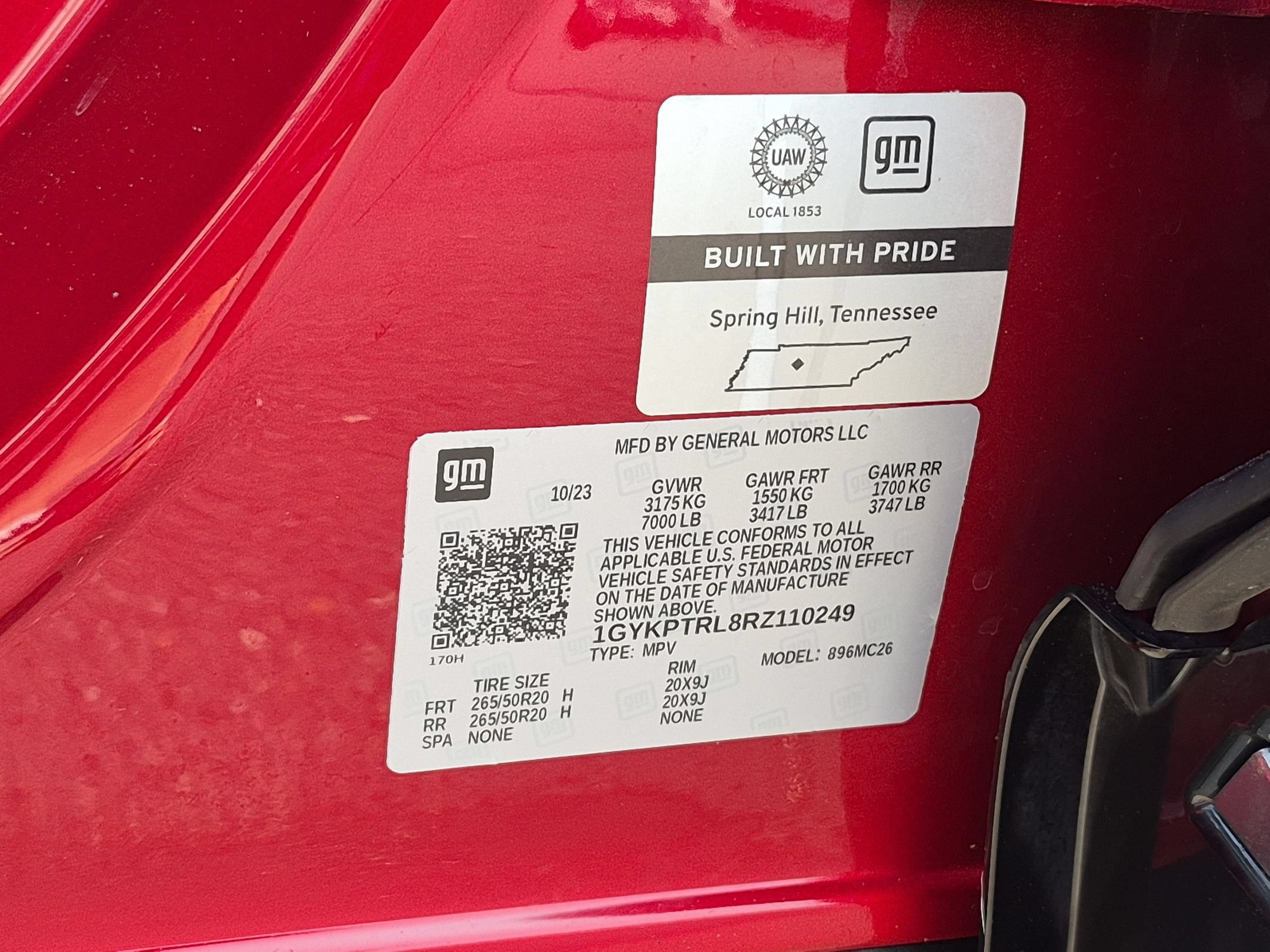 Certified 2024 Cadillac Lyriq Sport AWD/4WD image 34