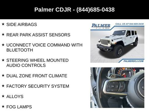 Used 2023 Jeep Wrangler Unlimited Rubicon 392 w/ Trailer Tow Package AWD/4WD image 24