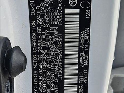 Used 2021 Toyota Prius Prime LE image 15